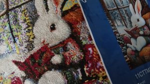 Китайский набор для вышивания крестом. Этот сюжет меня очаровал. Мой отзыв.