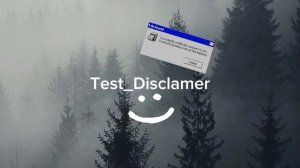 Test_Disclamer