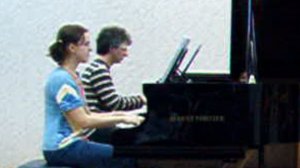 Э. Гарнер, "Play piano play"  для двух фортепиано