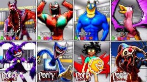 Кошмарные игры Поппи против сада Банбана: внезапные пугающие моменты!