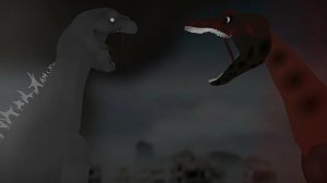 годзилла кровавая баня против годзиллы грибовидное облако эдит