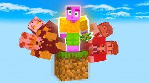 5 ИГРОКОВ Против ОДНОГО Блока в Майнкрафт Хардкор | PyHek