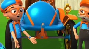 Первый автомобиль  Изучай этот мир вместе с Блиппи  Обучающие мультики для детей Blippi Russian