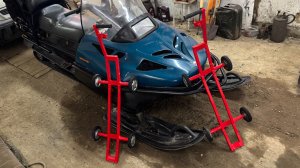 Самодельные подкаты для снегохода тайга.