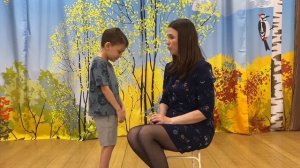 МБДОУ детский сад "Росинка" п.Белоярский, семья Плащинских, художественное слово "Диалог с мамой"