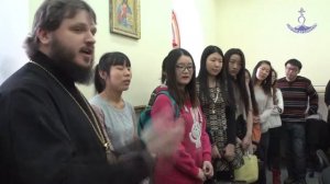 Студенты из Китая посетили епархиальное Управление - Амурская Епархия