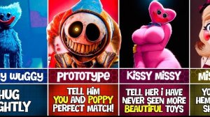 Как подружиться с персонажами Poppy Playtime? 😇