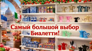 Рай гейзерных кофеварок! Весь Биалетти в одном месте!