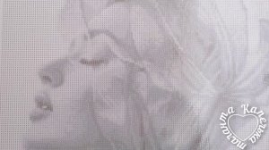 "Расцвет женственности", алмазная мозаика, размер 40*50см