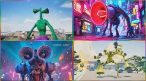 СИРЕНОГОЛОВЫЙ МУЛЬТИК: Танец Гигантского Монстра и Веселые Герои 📢 КРУТОЙ БАТТЛ