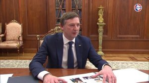 Владимир Путин провёл рабочую встречу с главой компании «Аэрофлот» Сергеем Александровским
