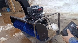 снегоротор навесной. 1500мм ширина с проводным пультом. 
+79870160797 max