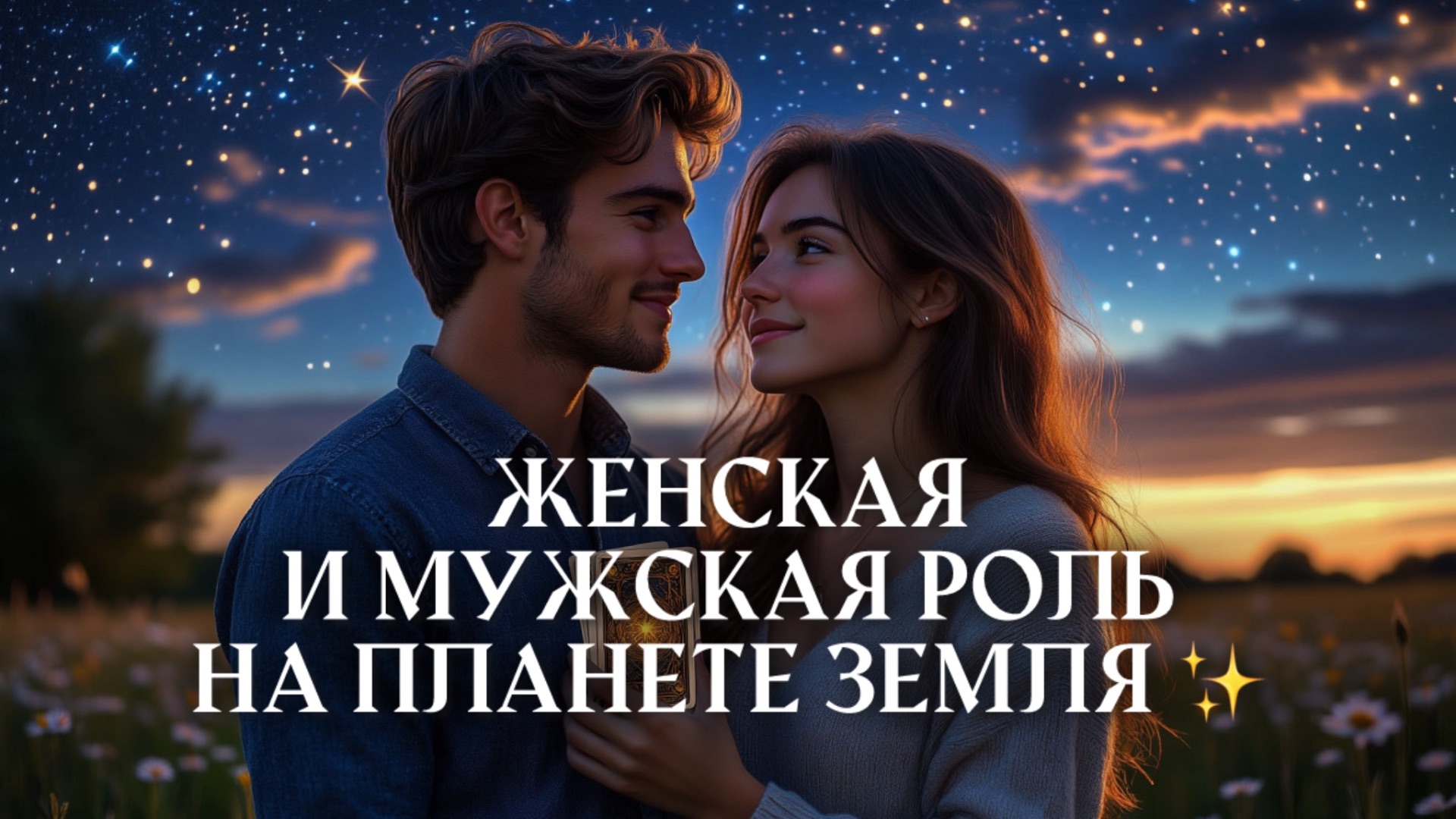 Женская и мужская роль на планете Земля 🩷