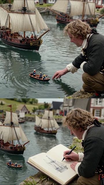 Модельный мир: Искусство рисования и судоходство #модели #искусство #мирсудов