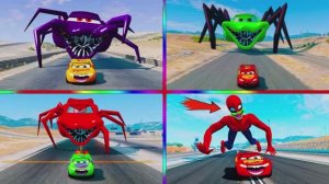 МОЛНИЯ МАКВИН МУЛЬТИК: Самый Опасный Уровень и Ловушка для Тачки 🏎️ БИТВА МАШИНОК