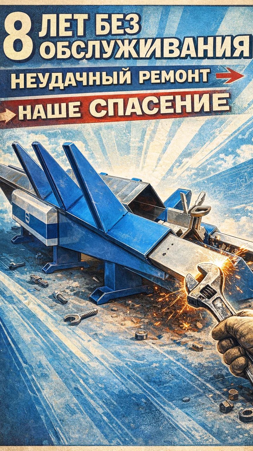 Станок тоннельной сборки Locker: 8 лет без ТО!