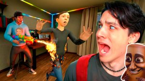 Я ПОДЖОГ СКУЛБОЯ?! 😱 КЛОУН МОД В ПОБЕГ ОТ БЛОГЕРА😨