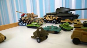 Танки и игрушечная военная техника для детей - игрушки для мальчиков