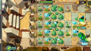 pvz 2 AltverZ (часть 1) древний египет 10 уровень