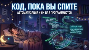 Программист спал, а ИИ писал! Автономные ИИ агенты