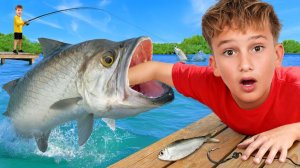 ЭКСТРЕМАЛЬНАЯ рыбалка: $1 против $1 000 000