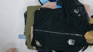 42145 Детские куртки зимние, 7пак, 543, секонд (extra) оптом