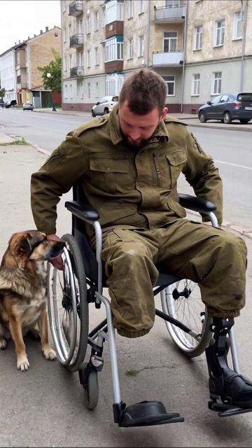 Одинокий воин и его верный друг: цена потерянного времени #война #одиночество #потеря