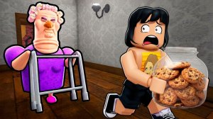 СУМАСШЕДШАЯ БАБКА В ROBLOX! 😱НЕ БЕРИ ЕЁ ПЕЧЕНЬЕ…