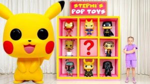 POP-игрушки Стефи оживают дома!