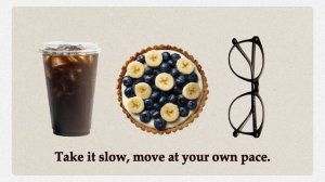 Не спеши, двигайся в своём собственном темпе. Фоновая музыка без слов для офиса и кафе