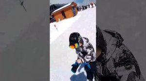 я катаюсь на лыжах