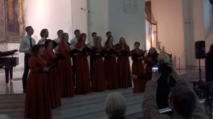 Р.н.п. в обр. А. Свешникова «Как пойду я на быструю речку» - Камерный хор "Мартаккорд"