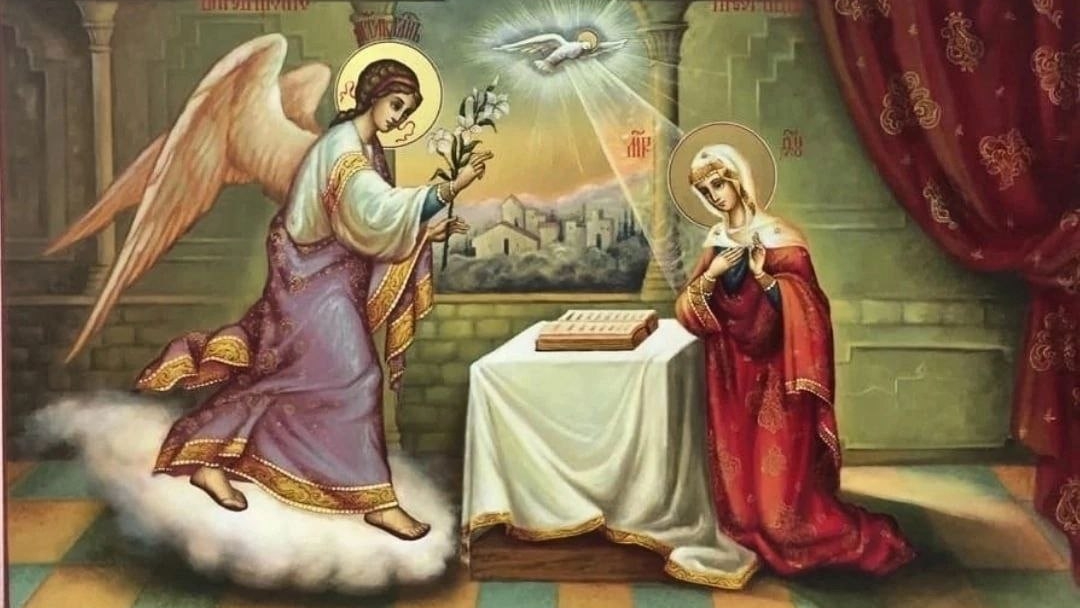 БЛАГОВЕЩЕНИЕ ПРЕСВЯТОЙ БОГОРОДИЦЫ.