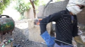 Как из обрезков корабельных пластин Изготавливают Шедевральный дамасский нож 🛠 мастерство