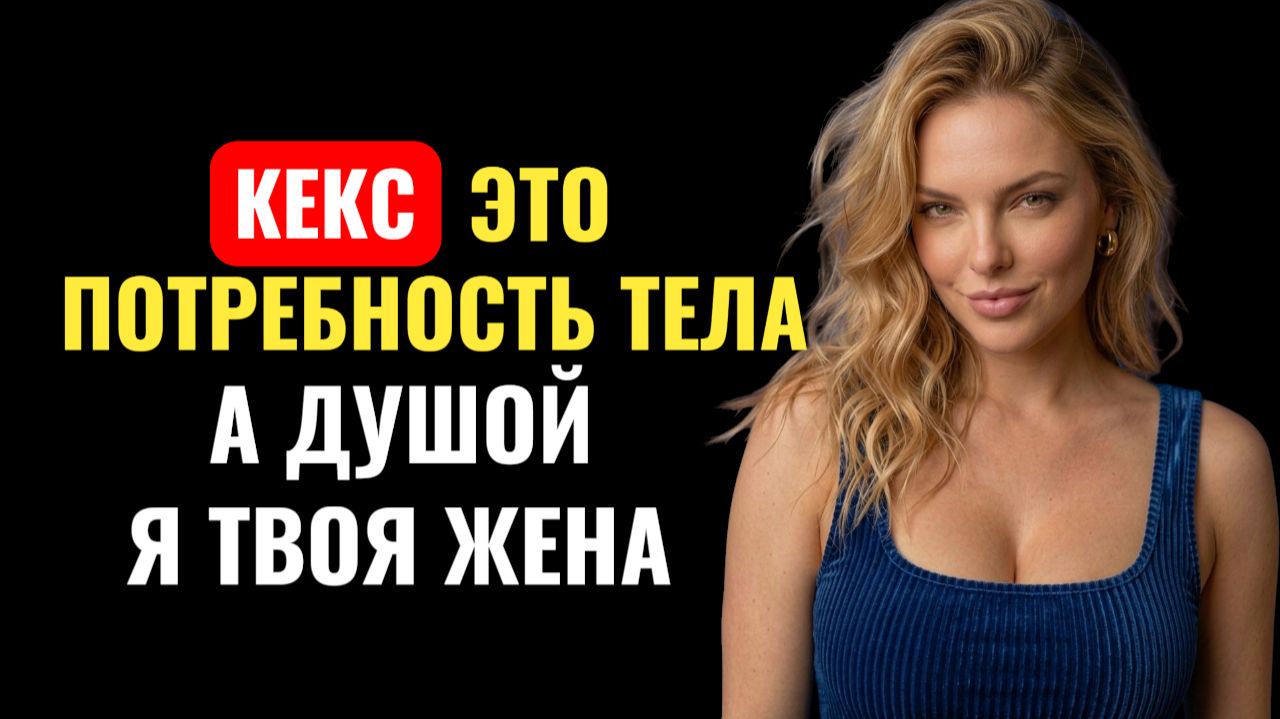 ТЕЛО ТРЕБУЕТ ДРУГОГО мужчину, а душой я твоя жена...