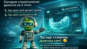 Федя x Dentomo — от AI-диагностики к готовому плану лечения за один приём