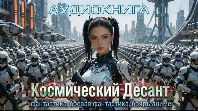 АУДИОКНИГА "КОСМИЧЕСКИЙ ДЕСАНТ ФАНТАСТИКА, БОЕВАЯ ФАНТАСТИКА, БОЯРЪ-АНИМЕ