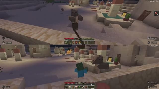 Minecraft. Выживаем в пустыне