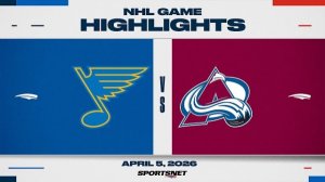 Обзор матча НХЛ | Колорадо - Сент-Луис (06.04.2026)