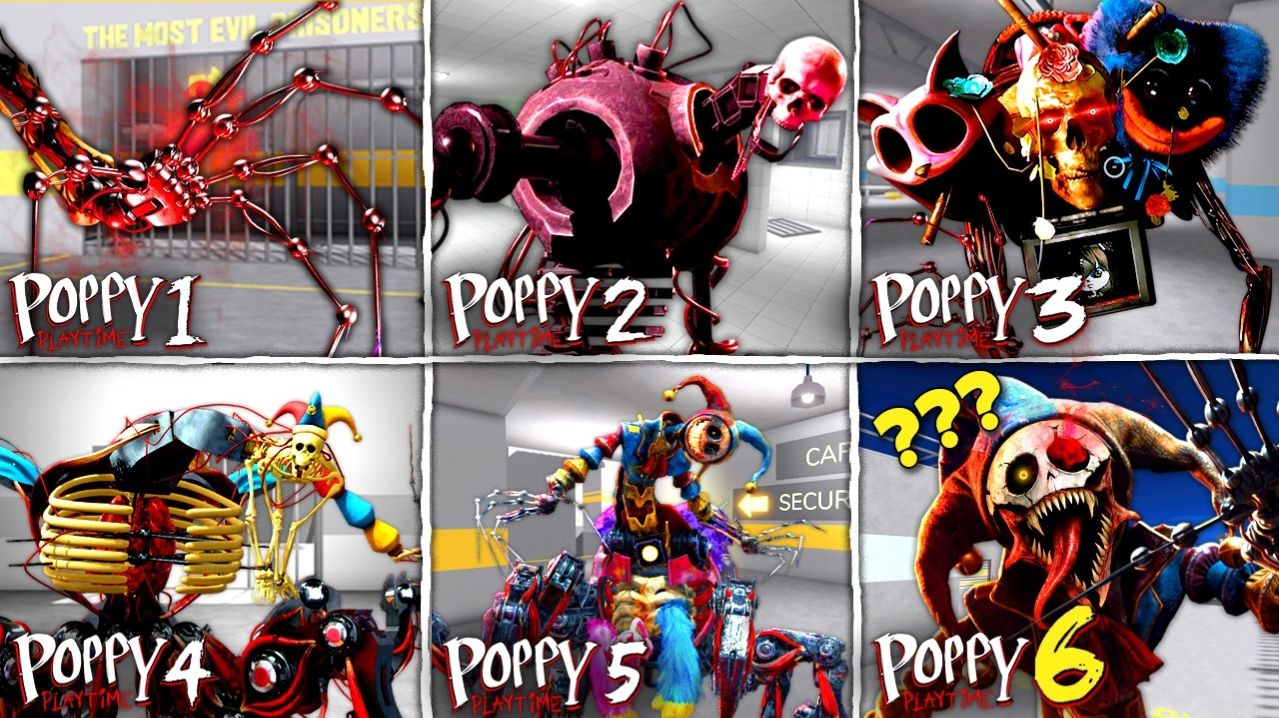 Обновление Poppy Playtime 6! Что если я стану КАЖДЫМ ПРОТОТИПОМ в главах 1-6 в режиме в Тюрьме Барри