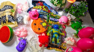 АСМР Распаковка сквишей 😍 Таба лапки 🐾 приятные звуки АСМР сквишей и антистрессов 🥰