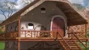 Дом из дров, дешево, тепло, экологично