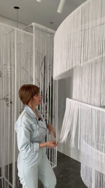 Свадебный декор.Тренд 2026 - нитяные шторы, кисея, бахрома. Часть 1