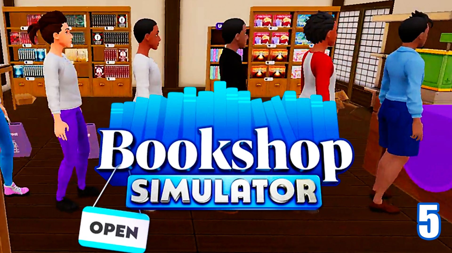 Манга в Продаже  ► Bookshop Simulator #5