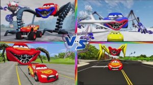 МОЛНИЯ МАКВИН МУЛЬТИК: Монстр Маквин против Гигантского Автобуса 🏎️ БИТВА МАШИНОК