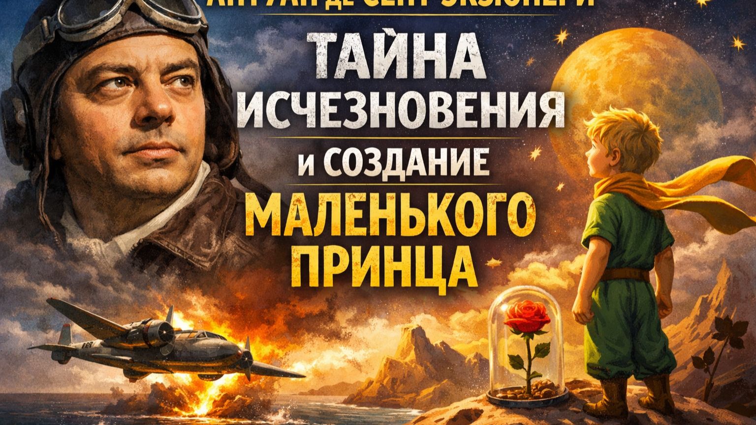 Антуан де Сент-Экзюпери: Тайна исчезновения и история создания «Маленького принца»