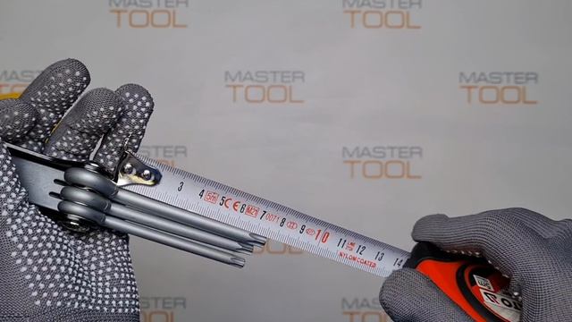 Набор TORX - 8 пр., Т9-Т40 (с внутренним отверстием), CrV, Тайвань, APELAS, CS-HK08FTSBC