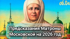 Ждать Осталось Недолго | Что Предсказала Святая Матрона Московская на Весну 2026 Года
