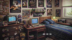 VHS CRT Glow Vaporwave ~ Synthwave ⧸⧸ It’s 1988 Nostalgia Night Mix