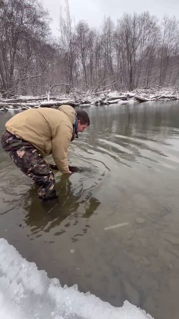 Таймень отпущен ,Хабаровский край